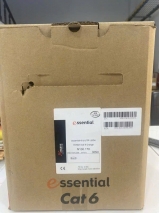 Essential UTP CAT6 23 AWG LSZH orange box 305m 