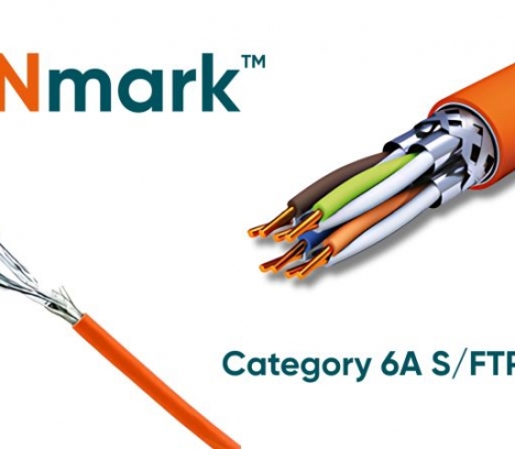LANmark - 6A S/FTP CAT6A cable LSZH 500 met reel Orange