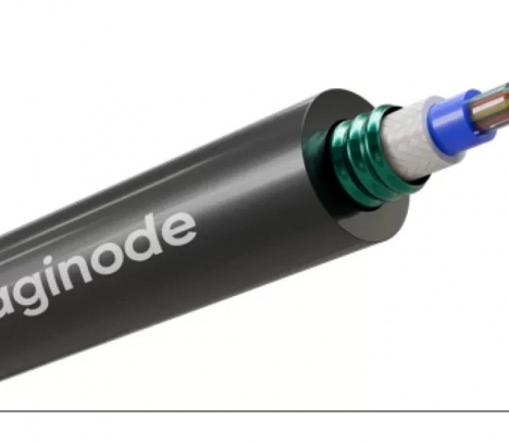 LANmark OF FIber Unitube Corrugrated Steel Tape Amour Black PolyEthylene