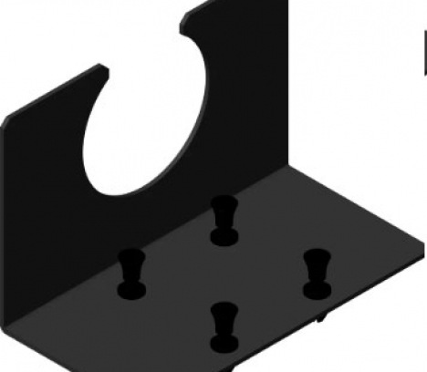 LANmark-OF ENSPACE Patch Panel Cable Bracket 2U 1 slot M40