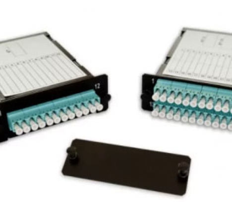 LANmark-OF Plug&Play Low Loss Module Female Universal 12 LC OM4 Aqua