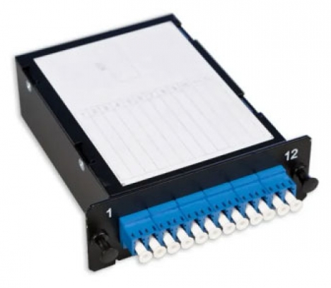 LANmark-OF Plug&Play Ultra Low Loss Module Female Straight 12 LC SM Blue