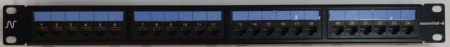 Essential-6 PCB Patch Panel Unscreened 24 RJ45 Cat 6 Rear Connect Black, Aginode - Nexans 