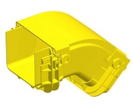 FIBREROUTE 240mm(9.45 Inch) 45° Vertical External Bend Cover