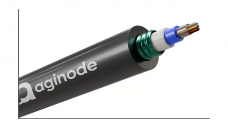 LANmark OF FIber Unitube Corrugrated Steel Tape Amour Black PolyEthylene