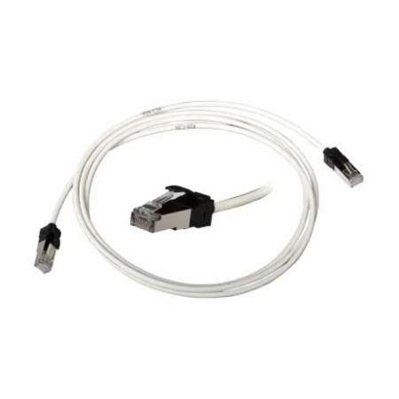 LANmark-6A 28AWG Slimflex Patch Cord S/FTP Cat 6A RJ45 LSZH White 2m, Aginode - Nexans 