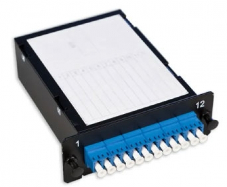 LANmark-OF Plug&Play Low Loss Module Female Straight 12 LC SM Blue
