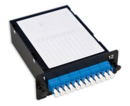 LANmark-OF Plug&Play Ultra Low Loss Module Female Straight 12 LC SM Blue