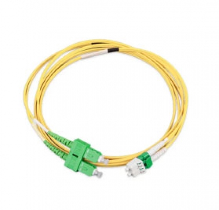 LANmark-OF Slimflex Patch Cord DLC/APC - DSC/APC SM LSZH Yellow X m, Aginode - Nexans