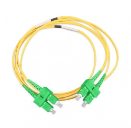 LANmark-OF Slimflex Patch Cord DSC/APC - DSC/APC SM LSZH Yellow X m, Aginode - Nexans