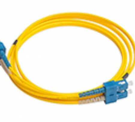 LANmark-OF Slimflex Patch Cord DSC/UPC - DSC/UPC SM LSZH Yellow X m, Aginode - Nexans 